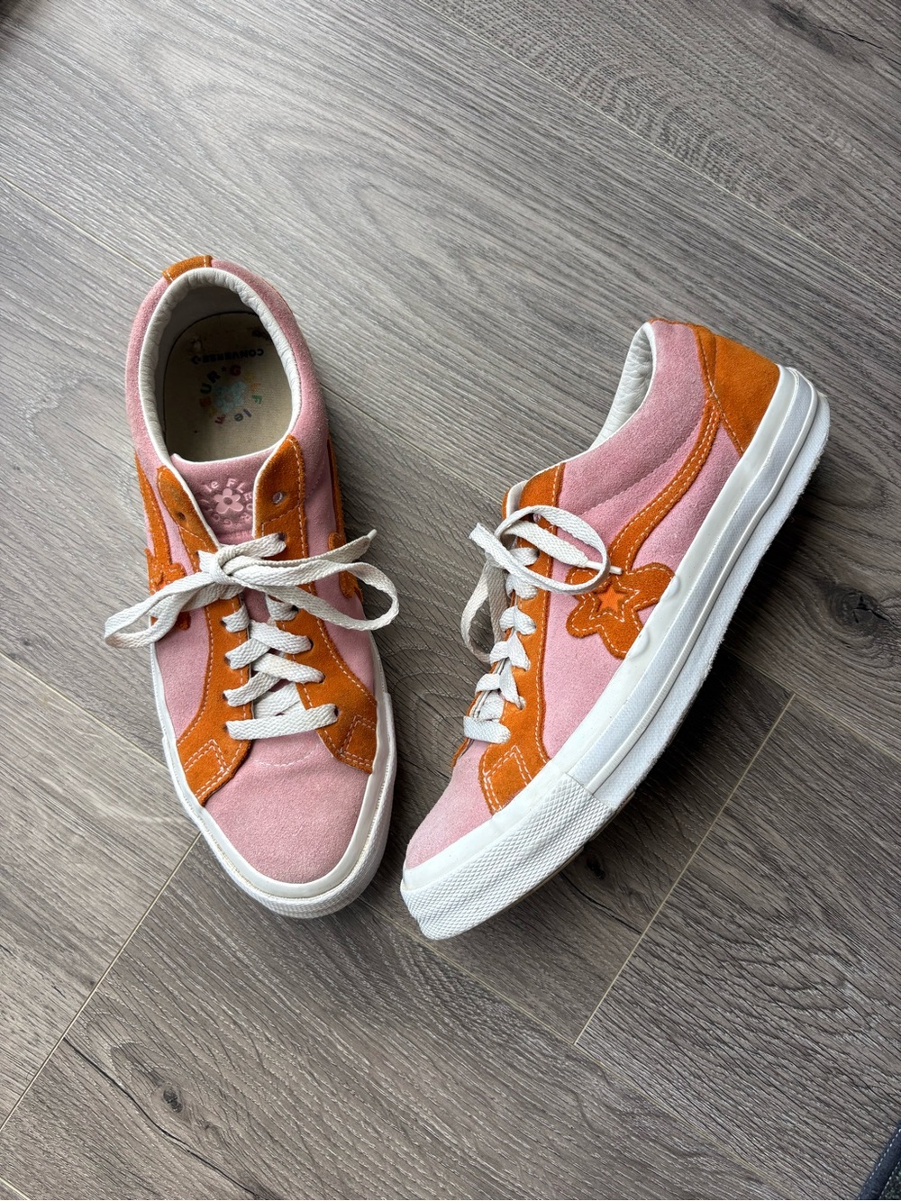 Converse x Golf le FLEUR* One Star in Pink/Orange - Men’s: 8 Women’s: 10
